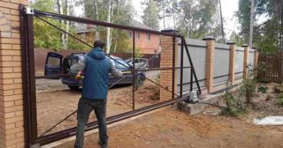 Купить услугу монтаж ворот Благовещенск, цена от 2609 руб.