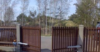 Купить распашные ворота из штакетника Благовещенск, цена от 2766 руб.